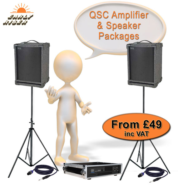 Amplifier and Speaker Systems For Hire